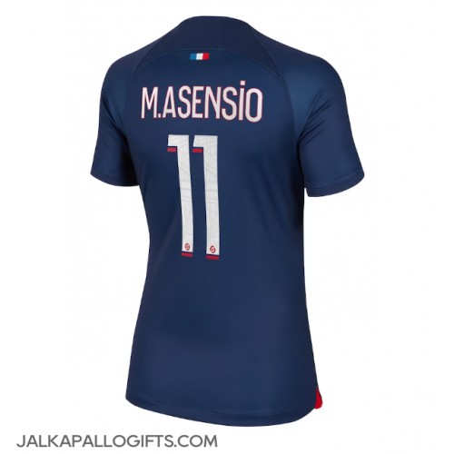 Paris Saint-Germain Marco Asensio #11 Kotipaita Naiset 2023-24 Lyhythihainen